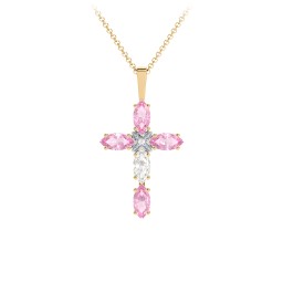 Marquise Cross Pendant