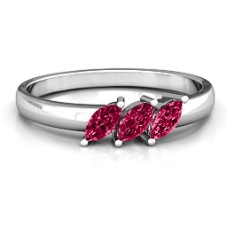 Grand Marquise Trio Ring