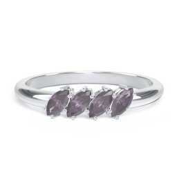 4 Stone Marquise Ring