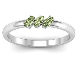 Petit Marquise Trio Ring