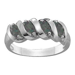 2-6 Marquise Spiral Ring