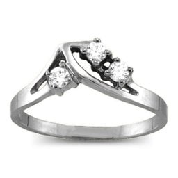 1-5 Stone Crest Ring