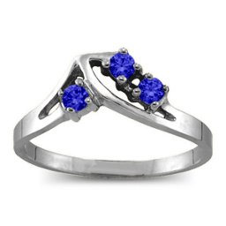 1-5 Stone Crest Ring