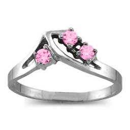 1-5 Stone Crest Ring