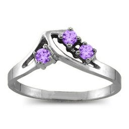 1-5 Stone Crest Ring