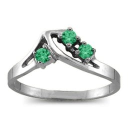 1-5 Stone Crest Ring