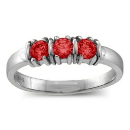 Classic Separated 2-5 Stones Ring