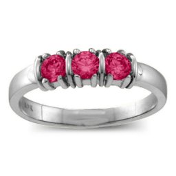 Classic Separated 2-5 Stones Ring