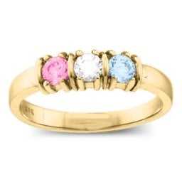 Classic Separated 2-5 Stones Ring