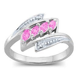 2-6 Marquise and Accents Ring