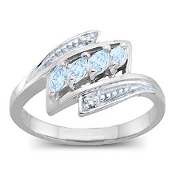 2-6 Marquise and Accents Ring