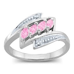 2-6 Marquise and Accents Ring