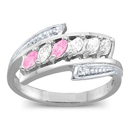 2-6 Marquise and Accents Ring