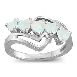 Starburst Heart Ring