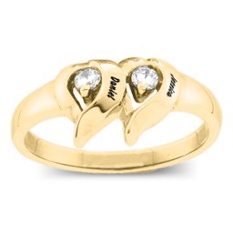 "Cerca" Ring with 1-4 Stones