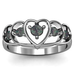 Heart Collage Ring