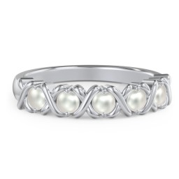 Hugs & Kisses XOXO Ring with 2-5 Stones