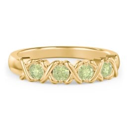 Hugs & Kisses XOXO Ring with 2-5 Stones