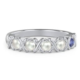 Hugs & Kisses XOXO Ring with 2-5 Stones