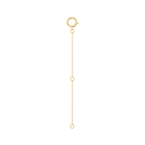 Diamond Cut Cable Chain Extender 1+3cm