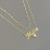 Personalised Name Necklace Layering Set with Ball Station Chain – 18K Gold Plated Silver