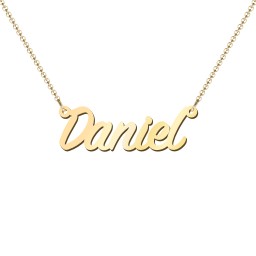 Personalised Name Necklace Layering Set with Paper Clip Chain