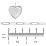 Engravable Heart Locket Necklace Layering Set with Paper Clip Chain – 18K Gold Plated Silver