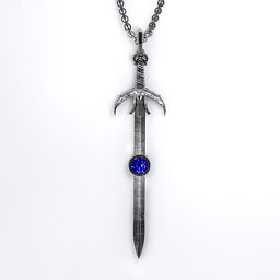 Carmilla - Sword of Hastur Pendant with Gemstone