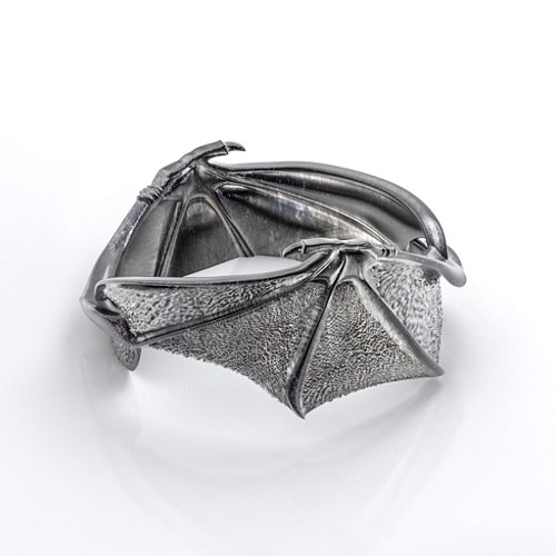Carmilla - Bat Wings Ring – Sterling Silver