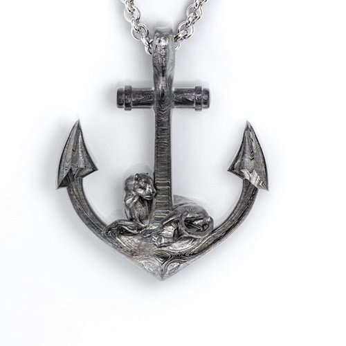 Carmilla - Anchor with Panther Pendant
