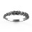 Carmilla - Narrow Spine Band Ring – Sterling Silver
