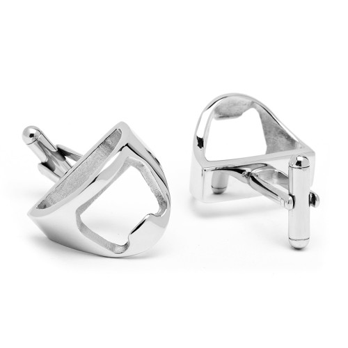 Stainless Steel Bottle Opener Cufflinks – Stainless Steel