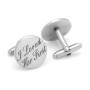 Wedding Series - I Loved Her First Cufflinks