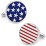 Stars and Stripes American Flag Cufflinks
