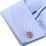 Stars and Stripes American Flag Cufflinks