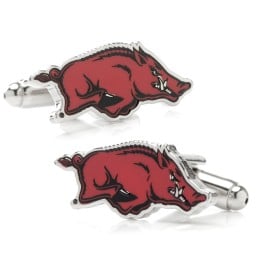 NCAA- University of Arkansas Razorback Cufflinks