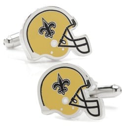 NFL- Retro New Orleans Saints Helmet Cufflinks