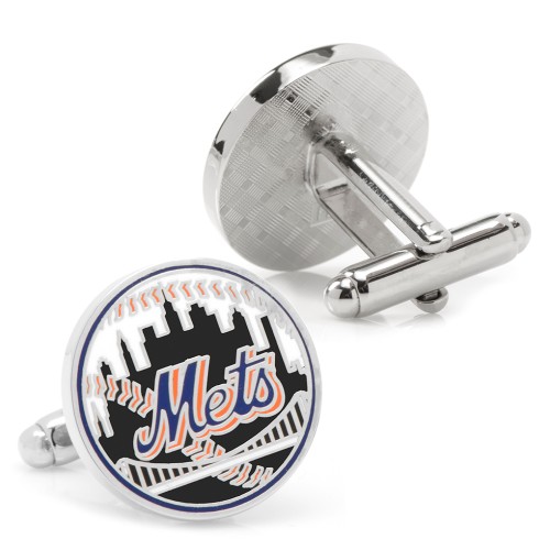 MLB- New York Mets Baseball Cufflinks