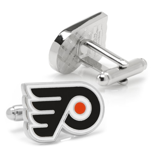 NHL- Silver Philadelphia Flyers Cufflinks
