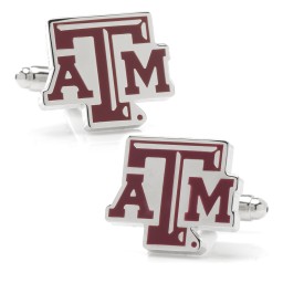 NCAA- Texas A&M Aggies Cufflinks in