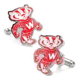 NCAA- Vintage University of Wisconsin Badgers Cufflinks
