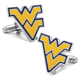 NCAA- West Virginia Mountaineers Cufflinks in