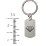 Engravable SUPER DAD Dog Tag Keychain – Stainless Steel