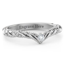 The Rita Diamond Wedding Band