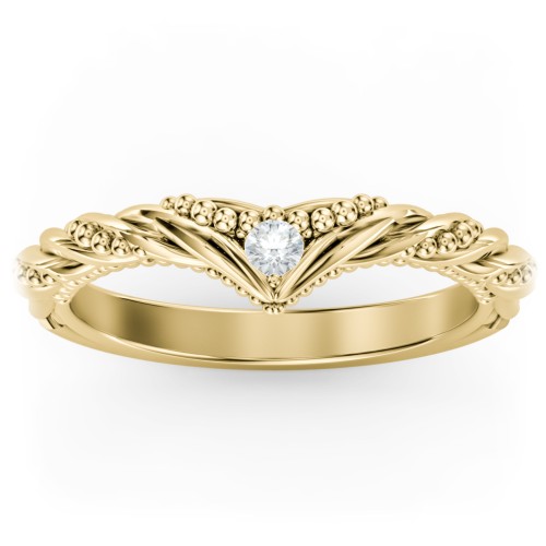 The Rita Diamond Wedding Band