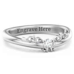 The Sophia Diamond Wedding Band