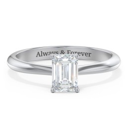 Classic Solitaire Engagement Ring