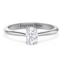 Classic Solitaire Engagement Ring