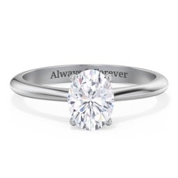 Classic Solitaire Engagement Ring