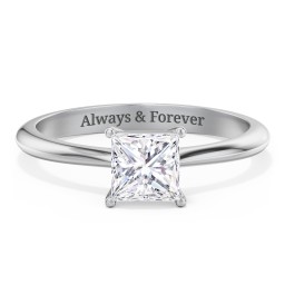 Classic Solitaire Engagement Ring